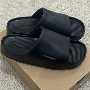 Nike Men's Black Slide Sandals
